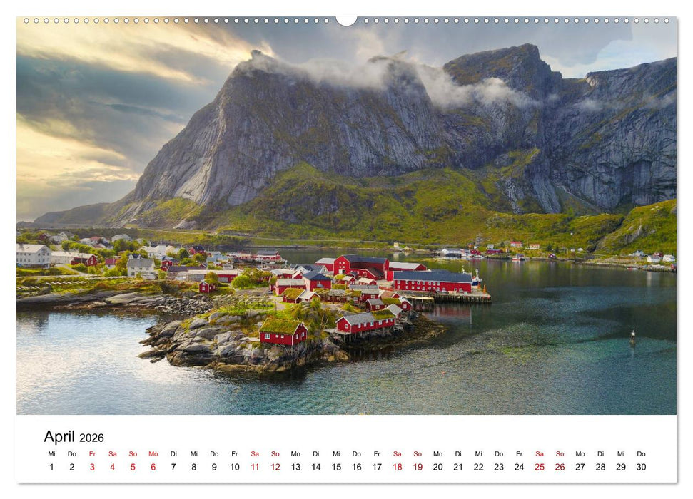 Norwegen im Spätsommer (CALVENDO Premium Wandkalender 2026)
