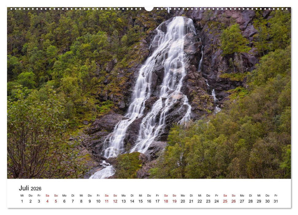 Norwegen im Spätsommer (CALVENDO Premium Wandkalender 2026)