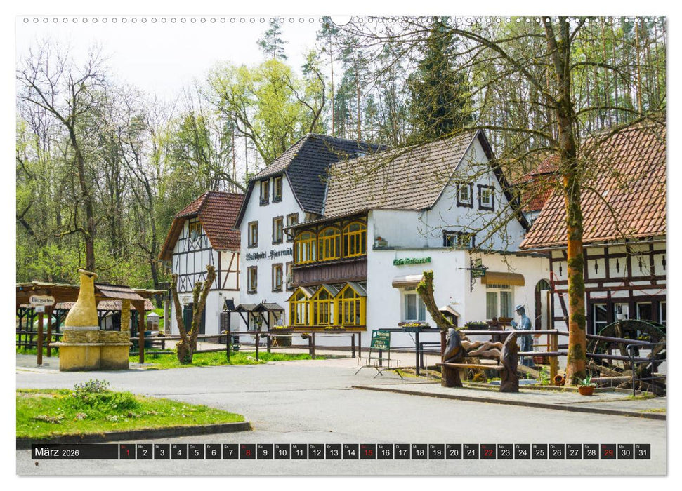 Mühltal Eisenberg (CALVENDO Premium Wandkalender 2026)