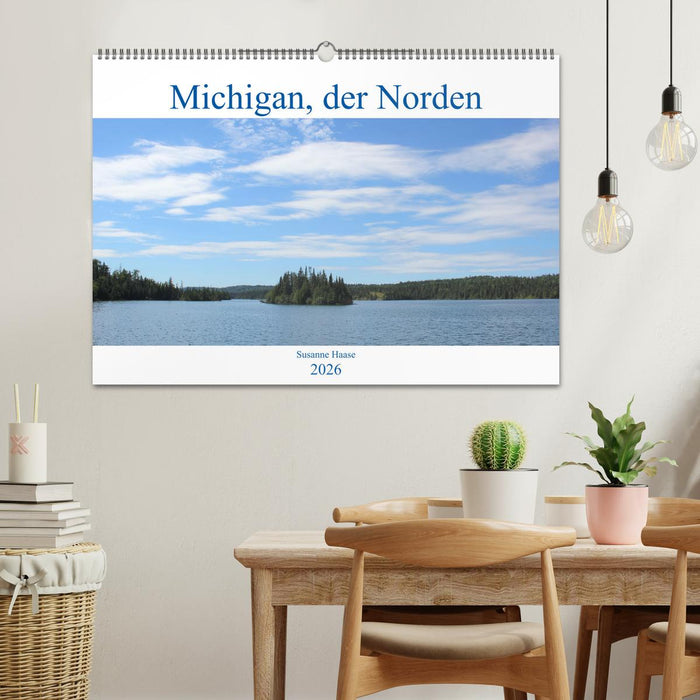 Michigan, der Norden (CALVENDO Wandkalender 2026)