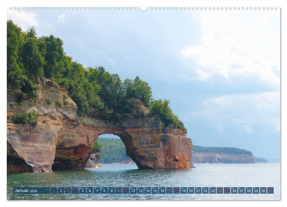 Michigan, der Norden (CALVENDO Wandkalender 2026)