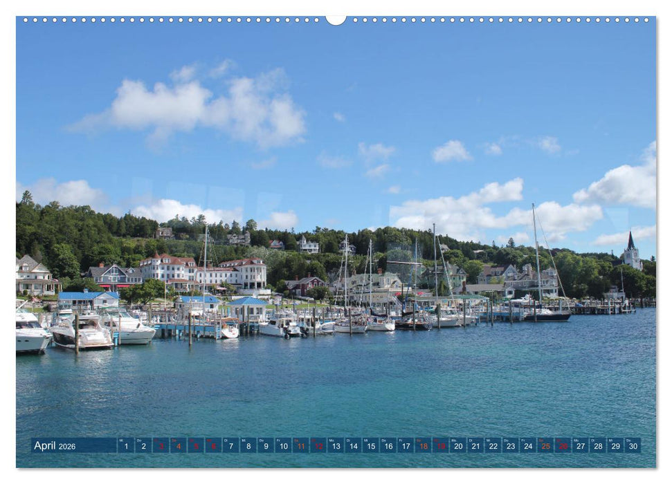 Michigan, der Norden (CALVENDO Wandkalender 2026)