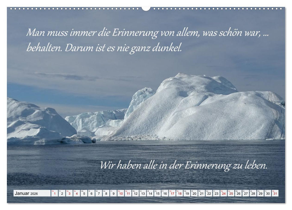 Albert Schweitzer Zitate (CALVENDO Wandkalender 2026)