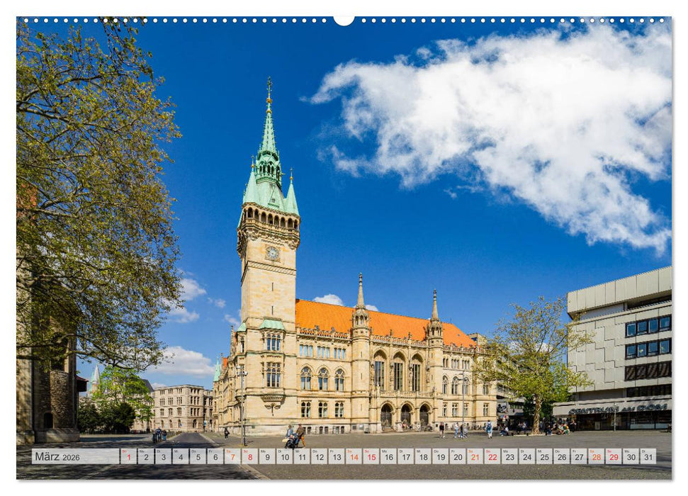 Braunschweig Impressionen (CALVENDO Premium Wandkalender 2026)