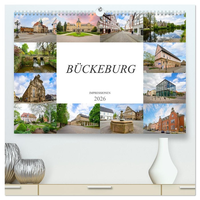Bückeburg Impressionen (CALVENDO Premium Wandkalender 2026)