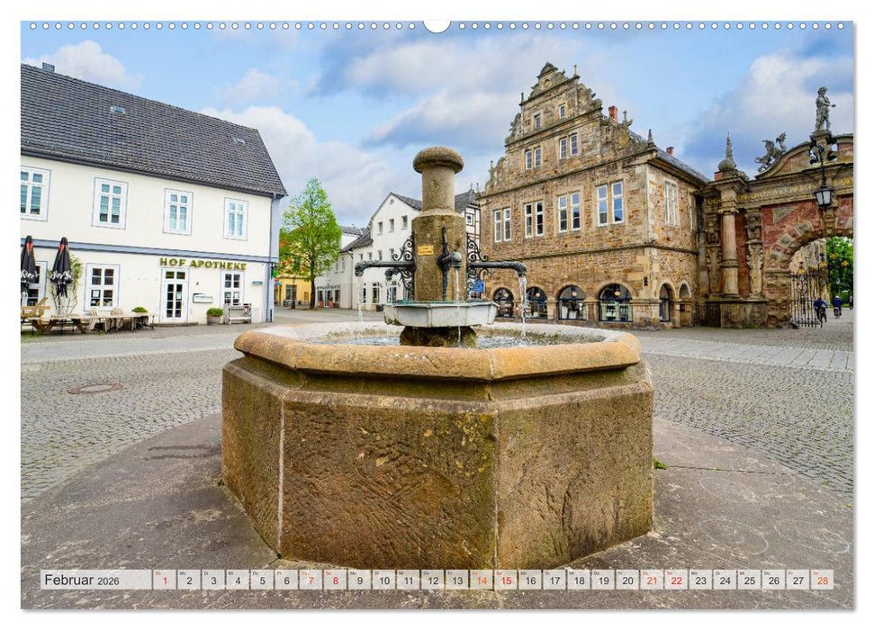 Bückeburg Impressionen (CALVENDO Premium Wandkalender 2026)