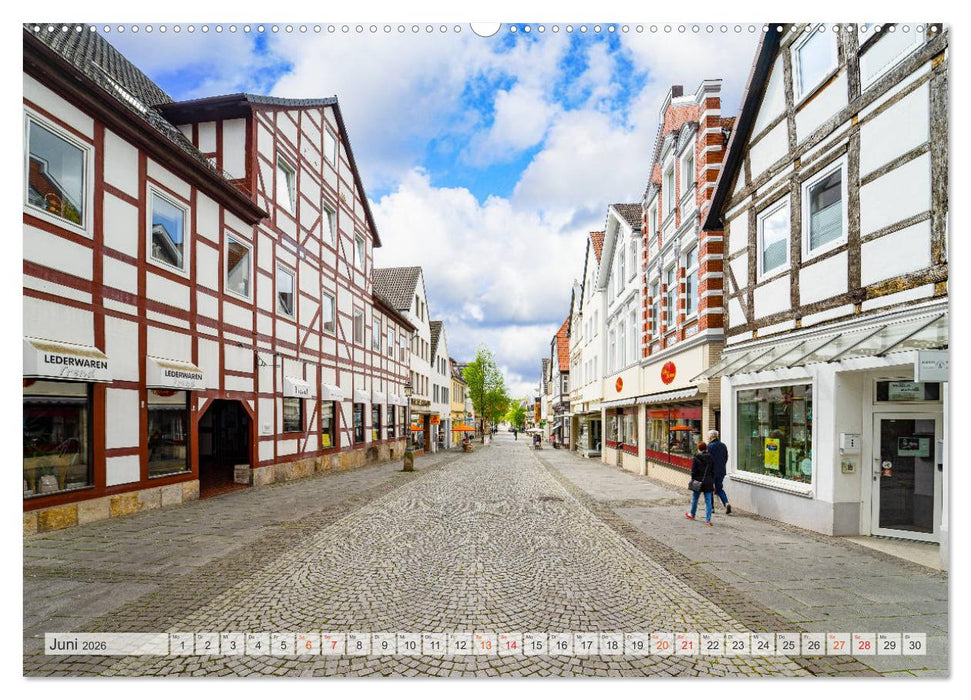 Bückeburg Impressionen (CALVENDO Premium Wandkalender 2026)