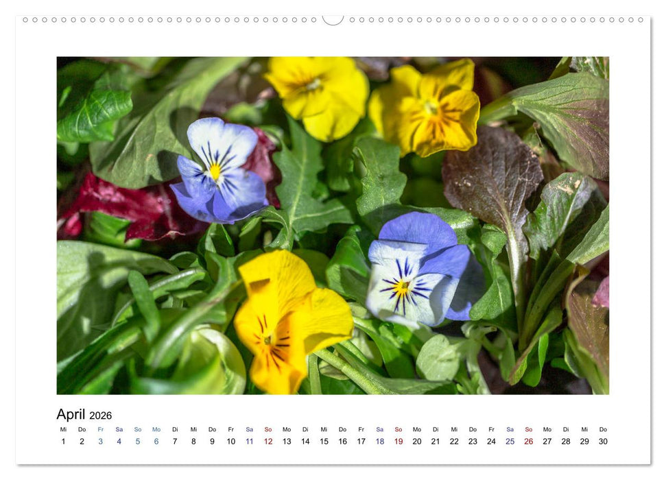 Wochenmarkt - Genussvoll Einkaufen (CALVENDO Premium Wandkalender 2026)