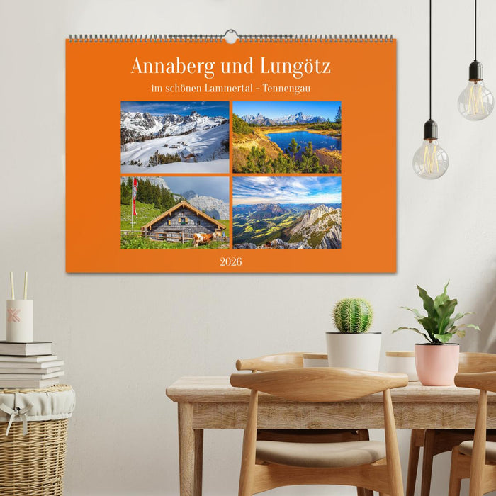 Annaberg und Lungötz (CALVENDO Wandkalender 2026)