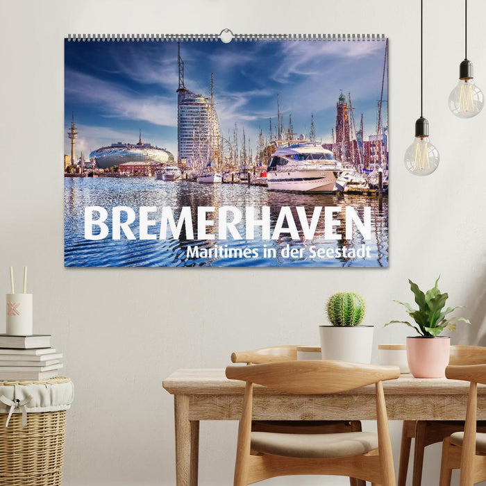 BREMERHAVEN Maritimes in der Seestadt (CALVENDO Wandkalender 2026)