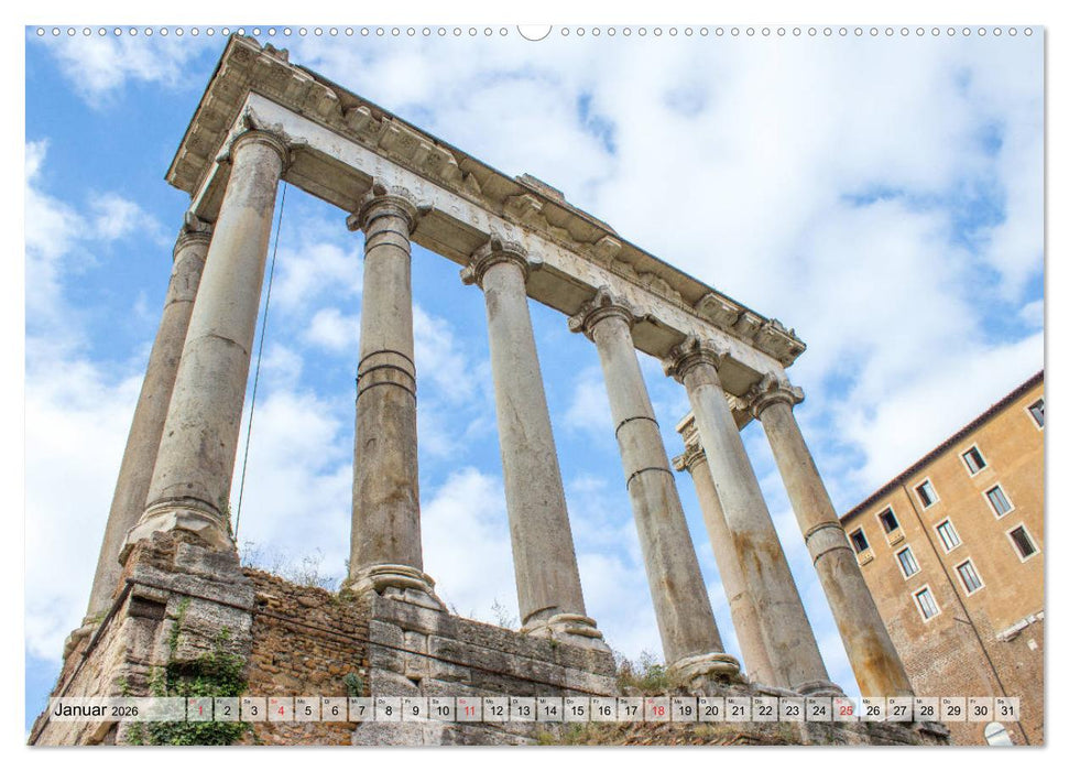 Altes Rom - Impressionen (CALVENDO Premium Wandkalender 2026)