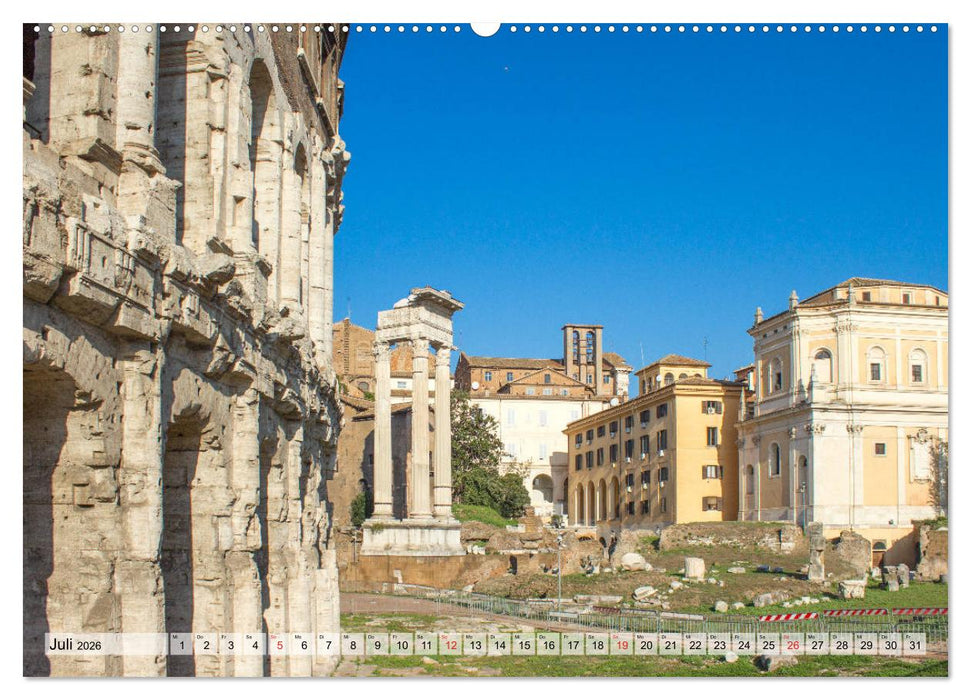 Altes Rom - Impressionen (CALVENDO Premium Wandkalender 2026)