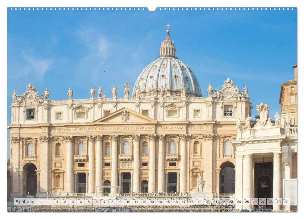 Historisches Rom (CALVENDO Premium Wandkalender 2026)