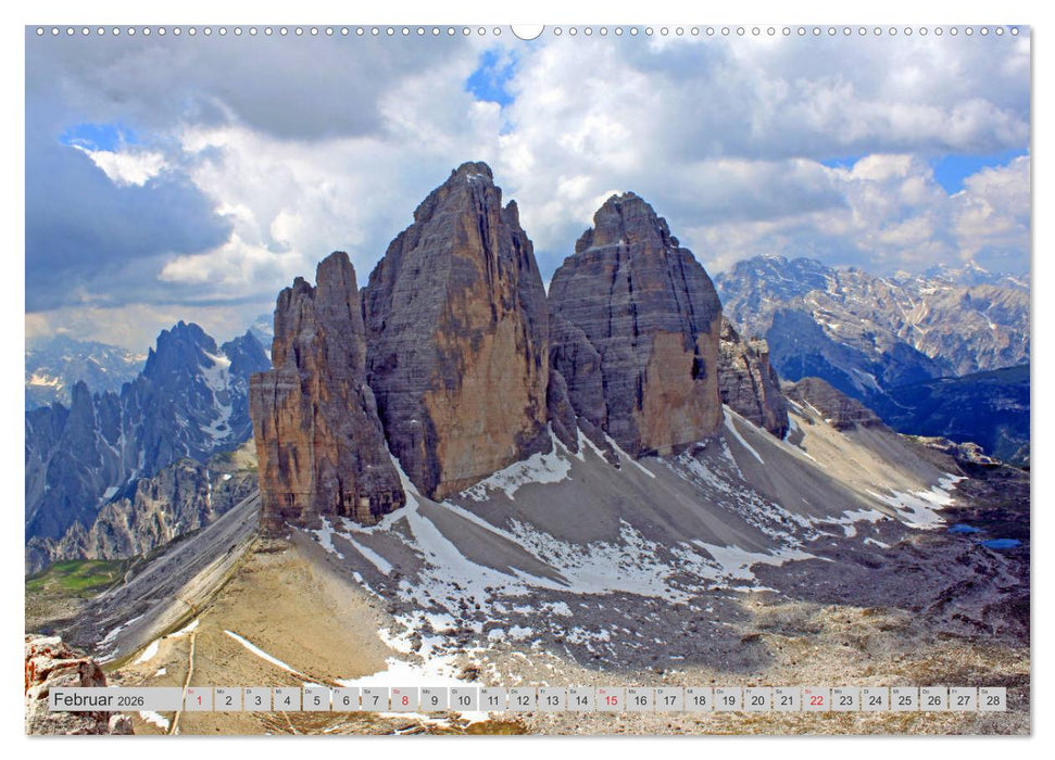 Meine Dolomiten Berge (CALVENDO Premium Wandkalender 2026)