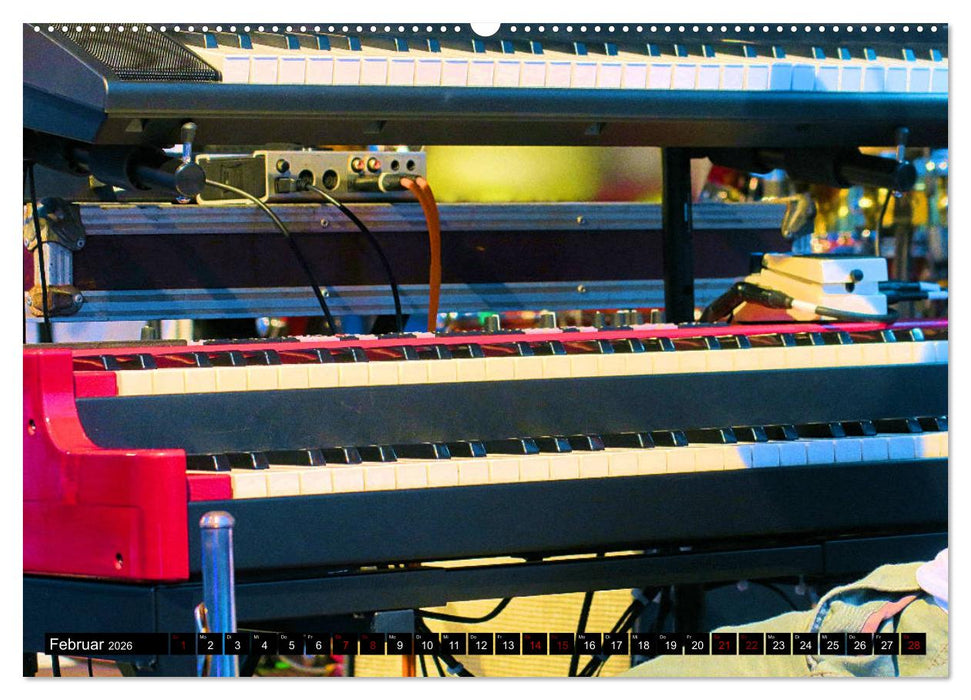 Tonstudio im Fokus (CALVENDO Premium Wandkalender 2026)