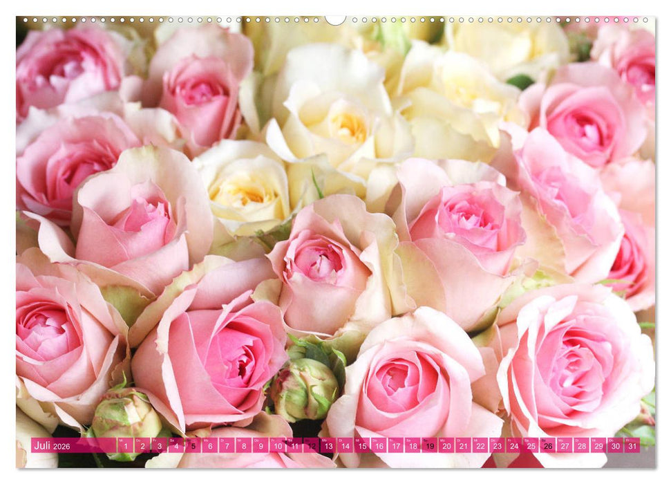 Verlockende Rosenpracht (CALVENDO Premium Wandkalender 2026)