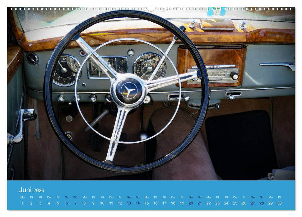 Mercedes Classics (CALVENDO Premium Wandkalender 2026)