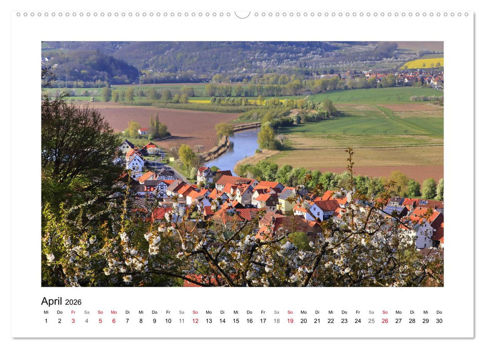 Kirschblüte rund um Witzenhausen (CALVENDO Premium Wandkalender 2026)