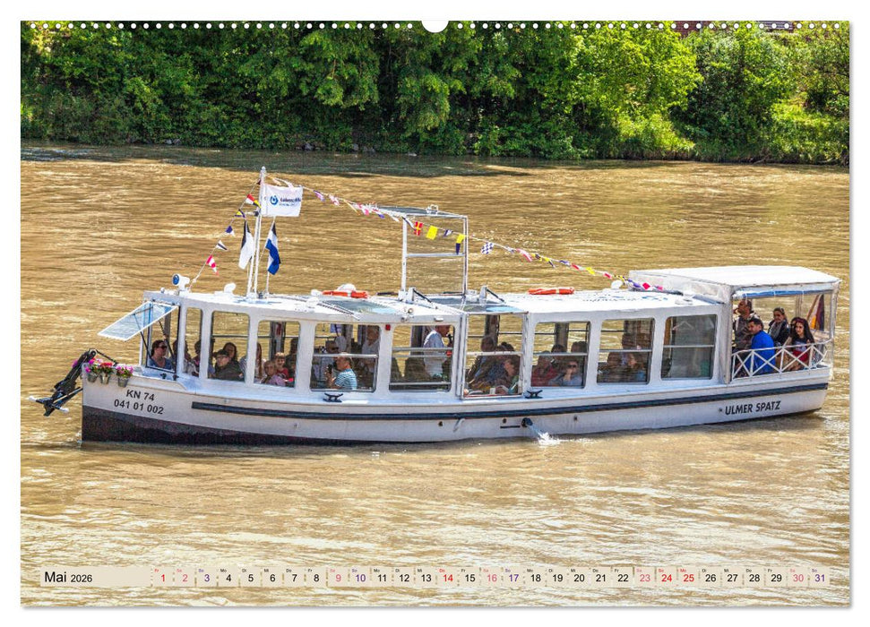 Ulm - einfach sehenswert (CALVENDO Premium Wandkalender 2026)
