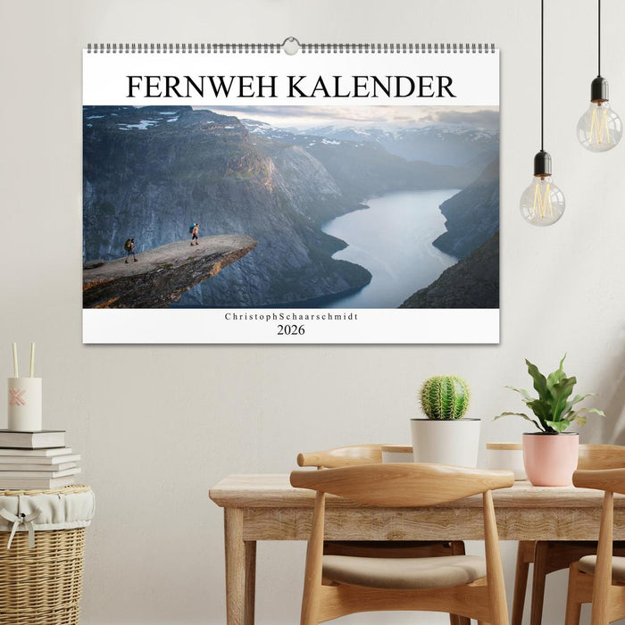 Fernweh Kalender (CALVENDO Wandkalender 2026)