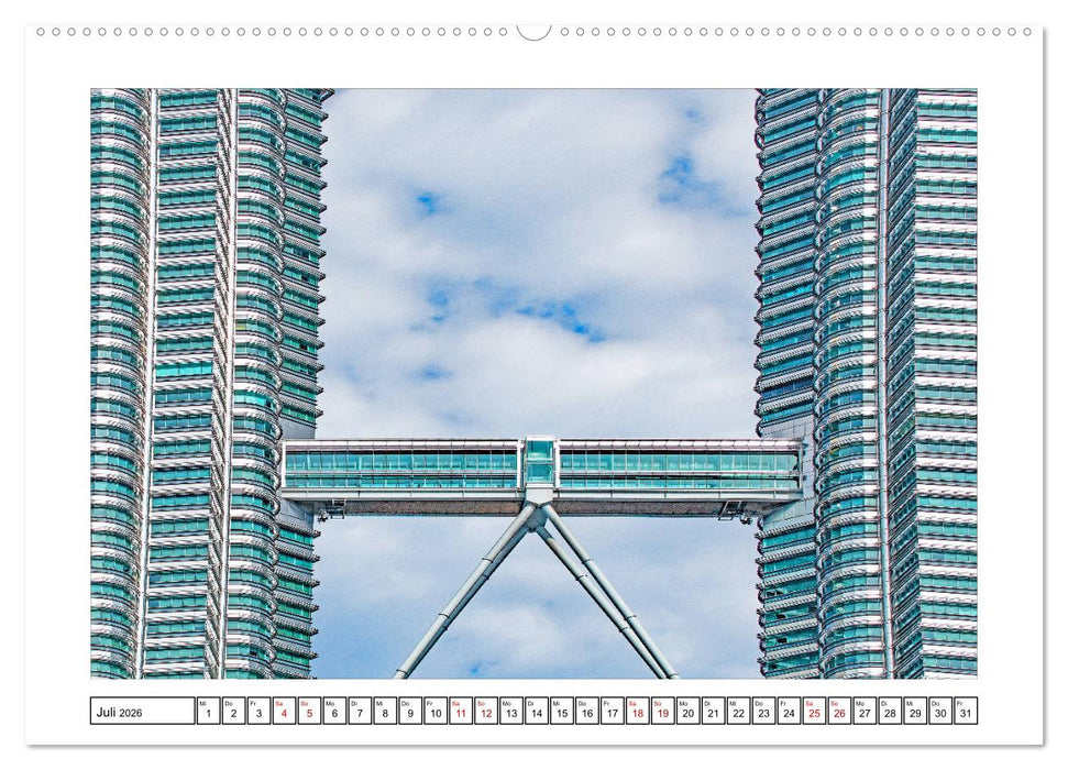 Kuala Lumpur - Traumreiseziel (CALVENDO Premium Wandkalender 2026)