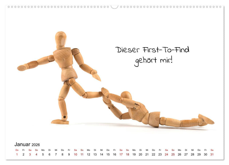 Ich Geocache jetzt (CALVENDO Premium Wandkalender 2026)