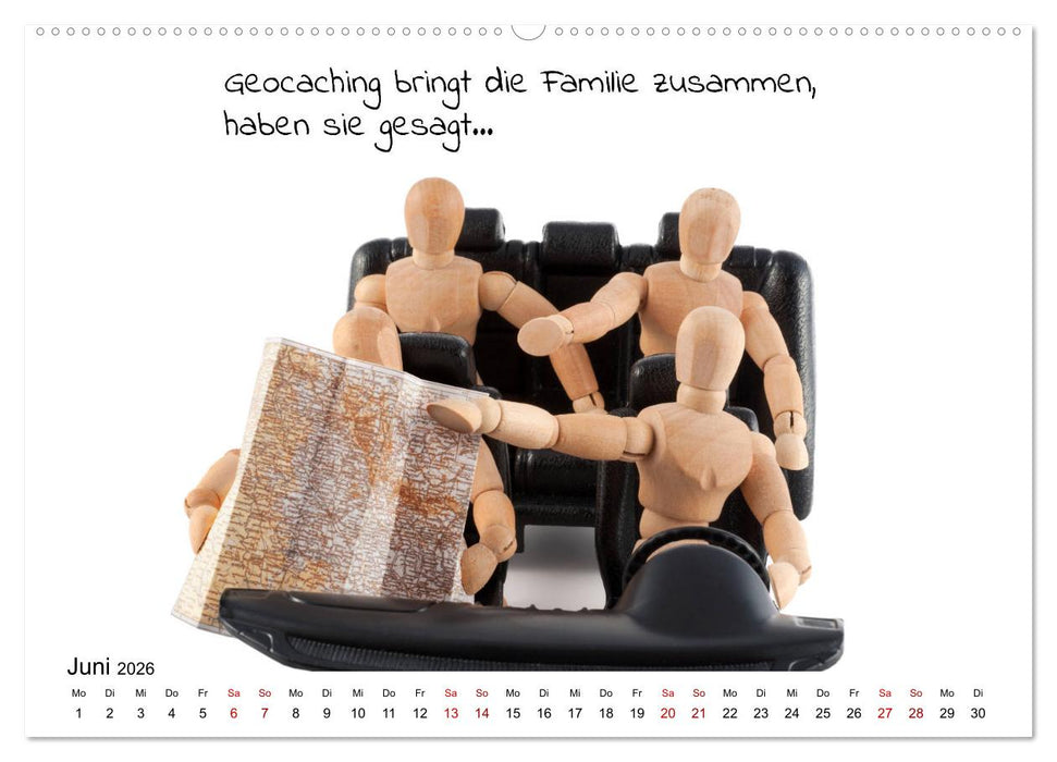 Ich Geocache jetzt (CALVENDO Premium Wandkalender 2026)