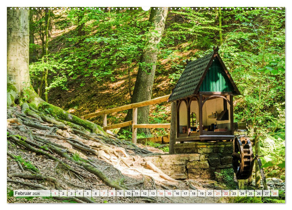Märchenwald Wünschendorf an der Elster in Thürigen (CALVENDO Premium Wandkalender 2026)