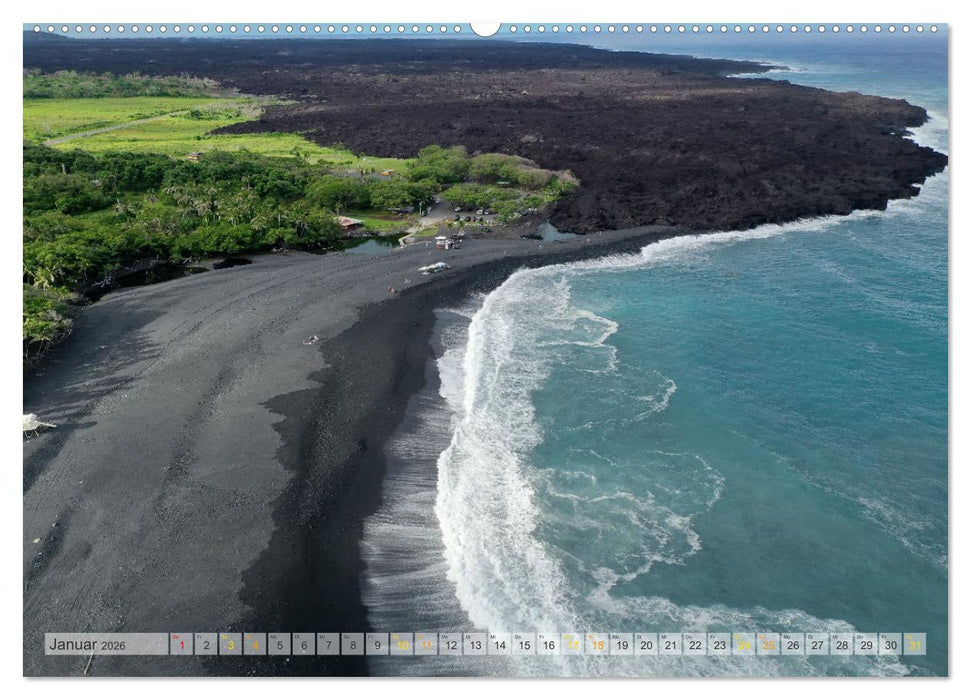 Hawaii, Maui und Big Island (CALVENDO Wandkalender 2026)