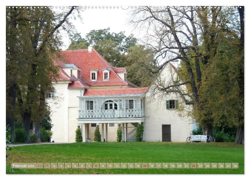 Schlösser und Gärten in Thüringen (CALVENDO Wandkalender 2026)