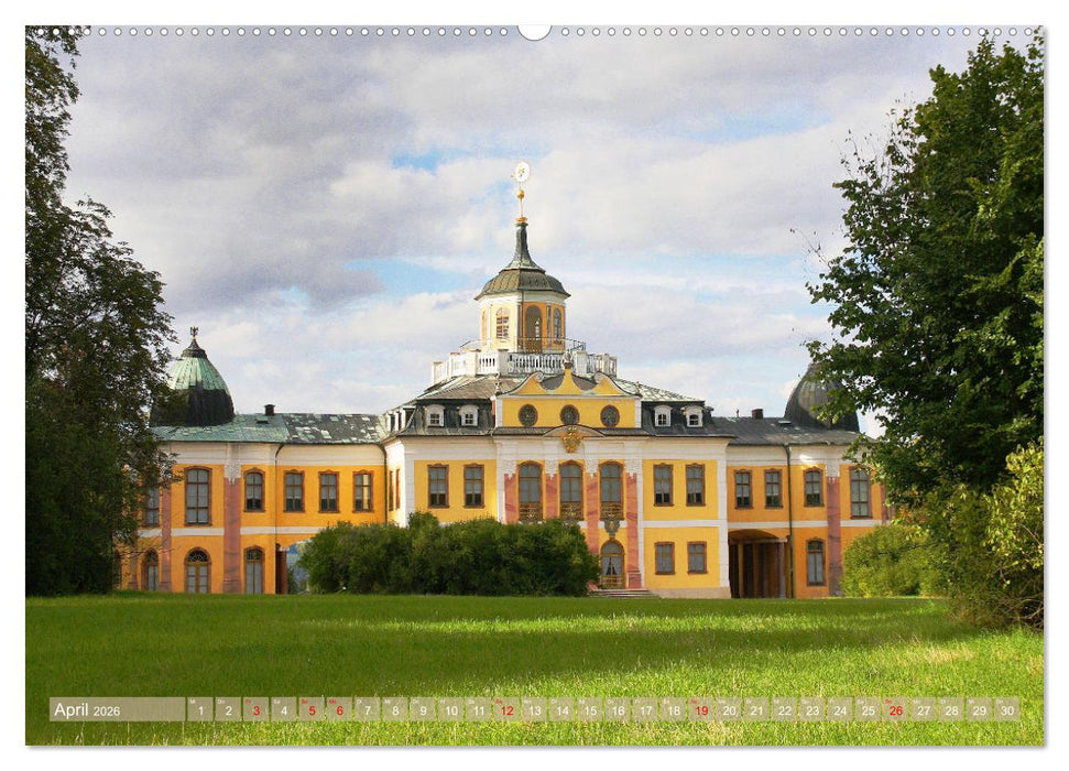 Schlösser und Gärten in Thüringen (CALVENDO Wandkalender 2026)
