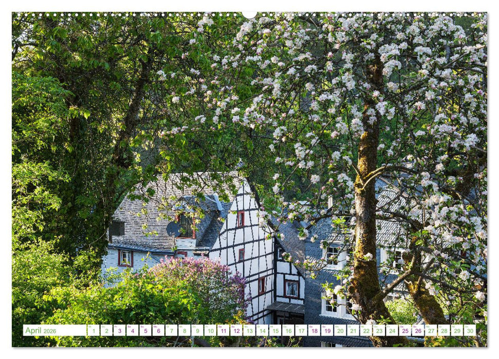 Eifel Reise - romantische Orte (CALVENDO Premium Wandkalender 2026)
