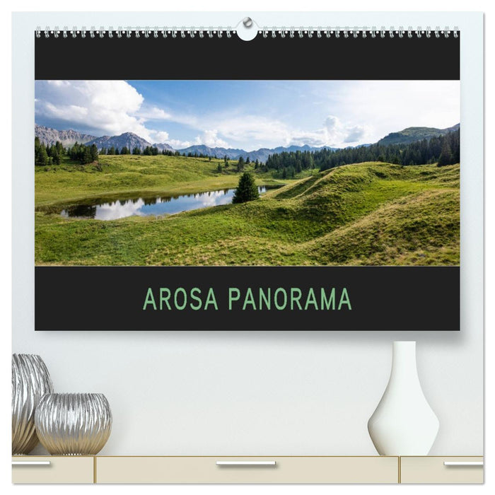 Arosa Panorama (CALVENDO Premium Wandkalender 2026)
