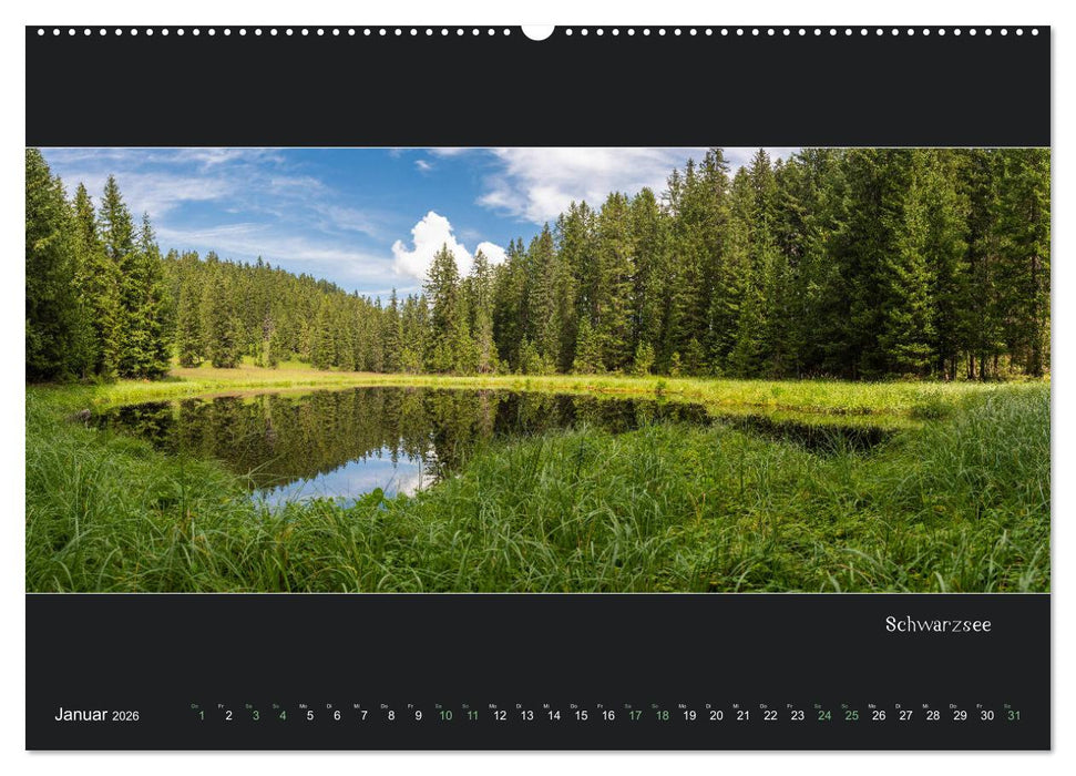 Arosa Panorama (CALVENDO Premium Wandkalender 2026)
