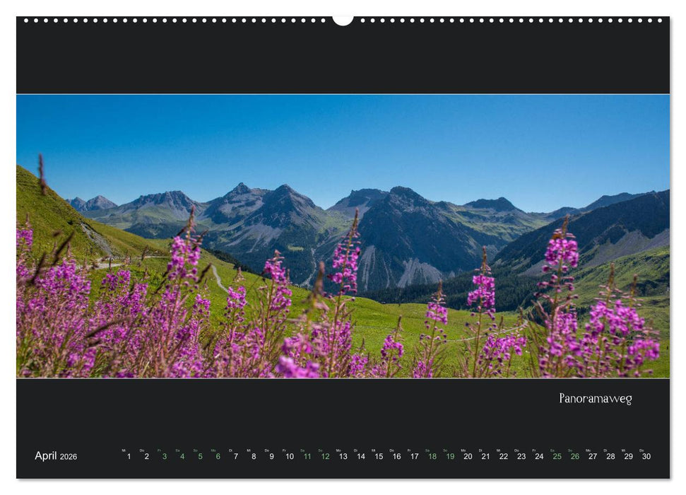 Arosa Panorama (CALVENDO Premium Wandkalender 2026)