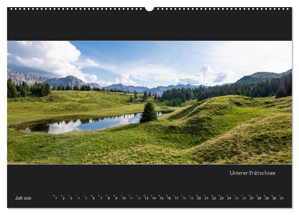 Arosa Panorama (CALVENDO Premium Wandkalender 2026)