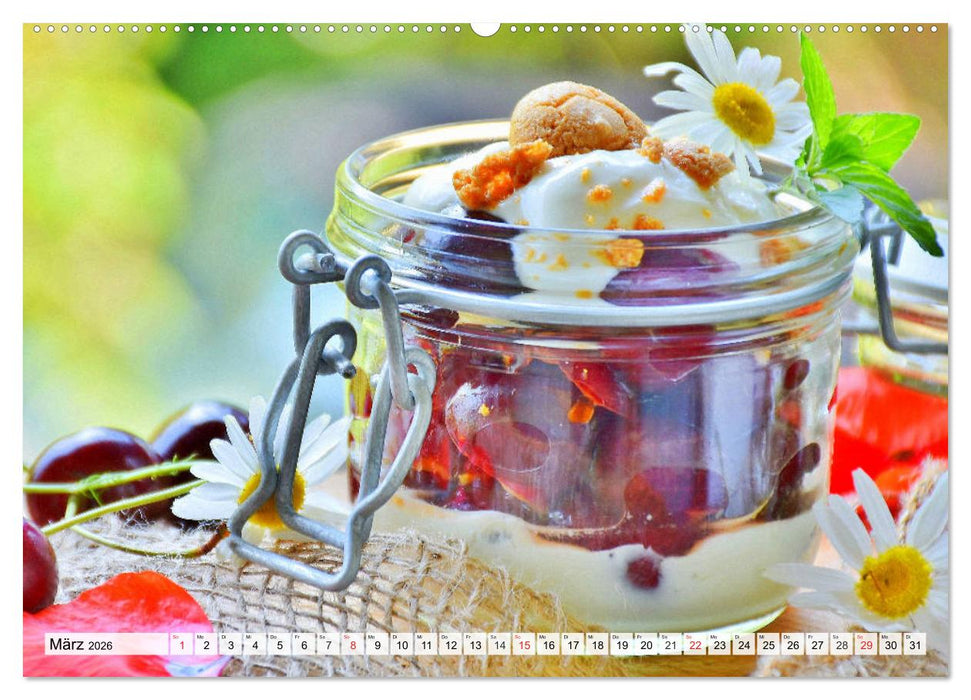 Kirschen. Wer kann da schon widerstehen? (CALVENDO Premium Wandkalender 2026)