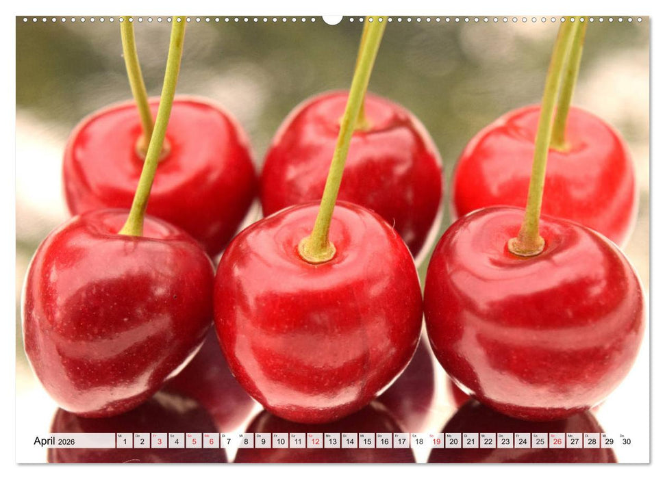 Kirschen. Wer kann da schon widerstehen? (CALVENDO Premium Wandkalender 2026)