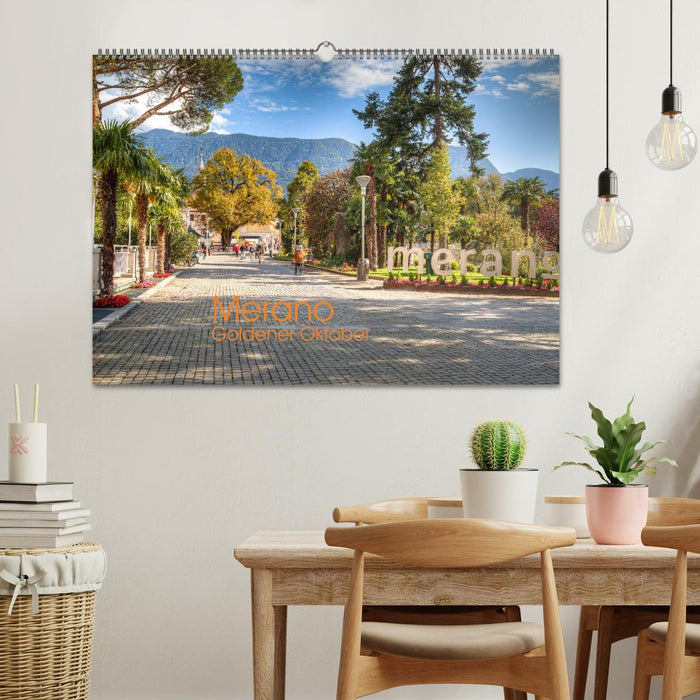 Merano Goldener Oktober (CALVENDO Wandkalender 2026)