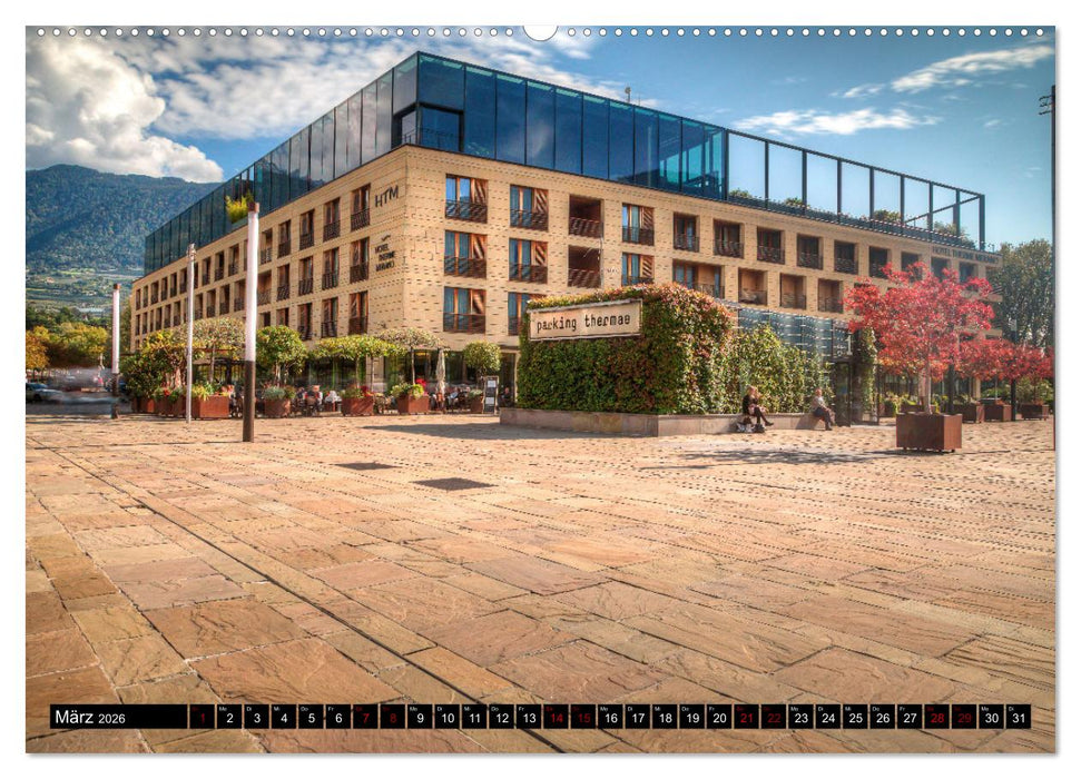 Merano Goldener Oktober (CALVENDO Wandkalender 2026)