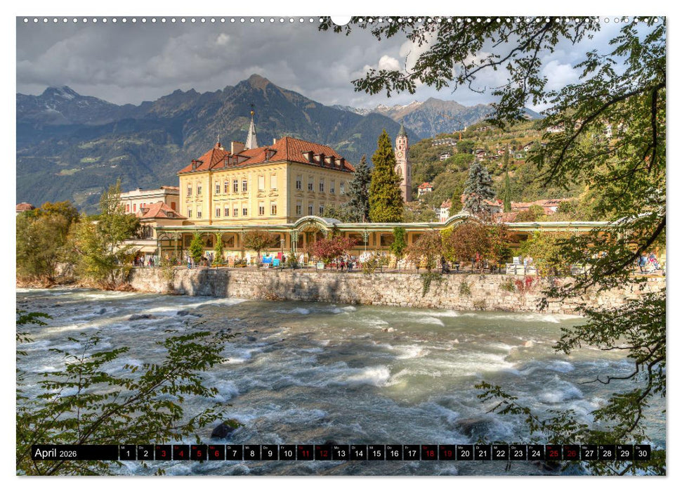 Merano Goldener Oktober (CALVENDO Wandkalender 2026)