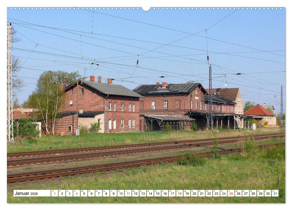 Die Karniner Bahn - Wiederaufbau vor dem Verkehrskollaps? (CALVENDO Premium Wandkalender 2026)