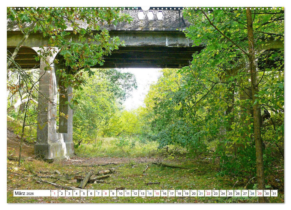 Die Karniner Bahn - Wiederaufbau vor dem Verkehrskollaps? (CALVENDO Premium Wandkalender 2026)