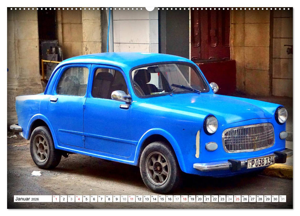 Fiat Nuova 1100 - Ein Klassiker Italiens (CALVENDO Premium Wandkalender 2026)
