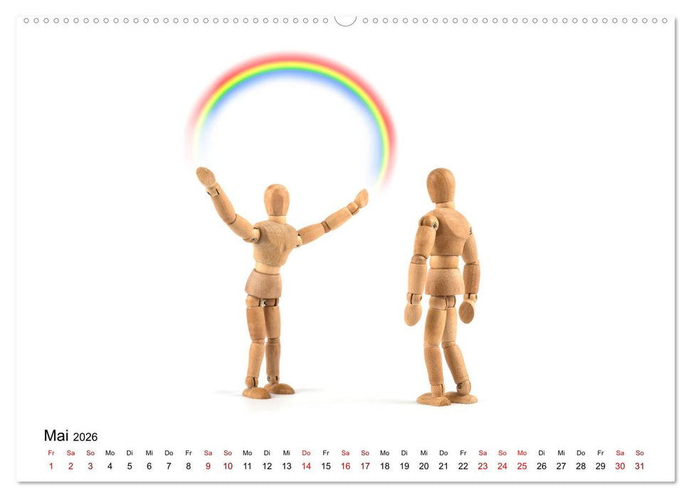 Und immer wieder mit Liebe (CALVENDO Premium Wandkalender 2026)