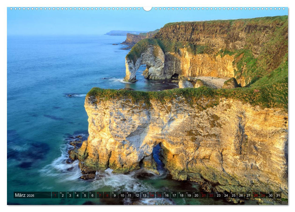 Nordirland und Belfast (CALVENDO Wandkalender 2026)