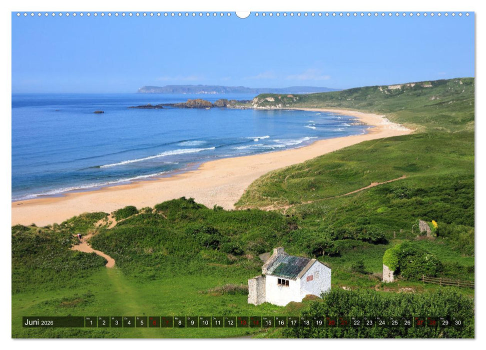 Nordirland und Belfast (CALVENDO Wandkalender 2026)