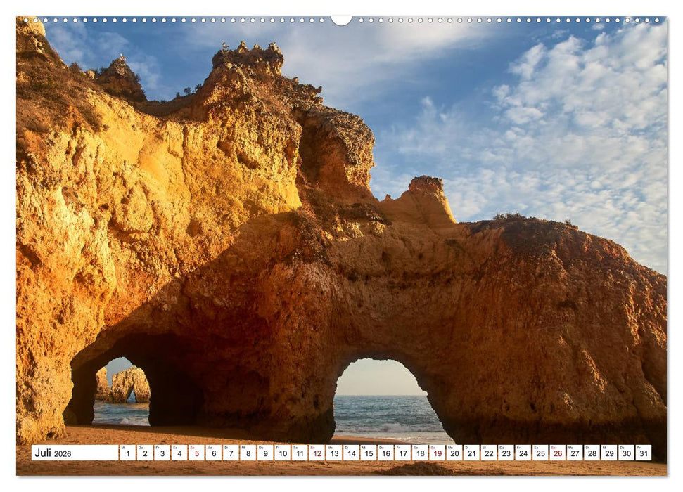 Algarve - Die schönste Küste Europas (CALVENDO Premium Wandkalender 2026)