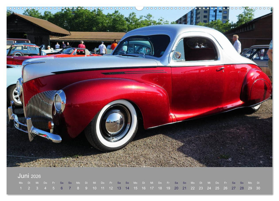 US-Strassenkreuzer (CALVENDO Premium Wandkalender 2026)