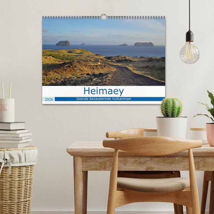 Heimaey - Islands bezaubernde Vulkaninsel (CALVENDO Wandkalender 2026)